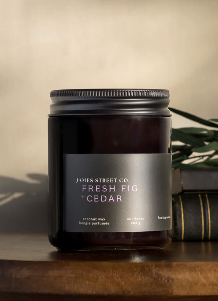 James Street Candle Co Fig + Cedar