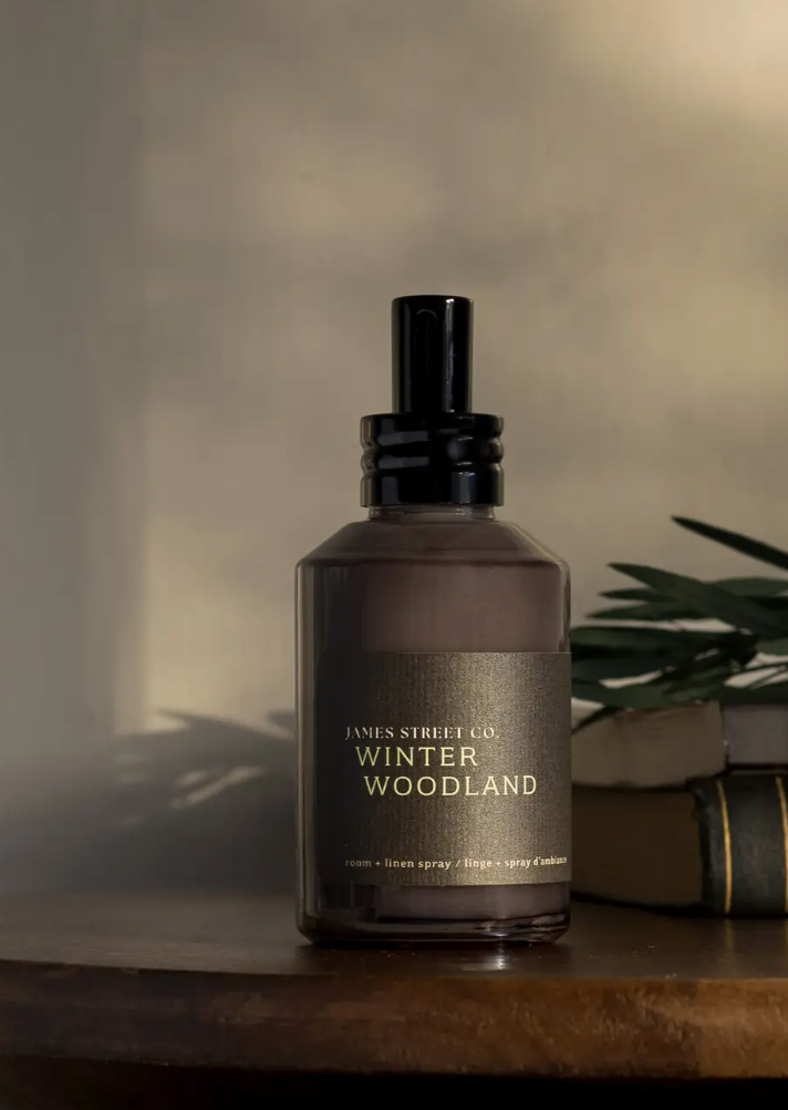 James Street Candle Co Winter Woodland Room Spray