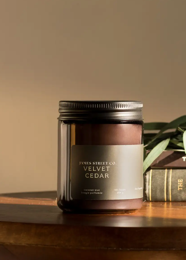 James Street Candle Co Velvet Cedar