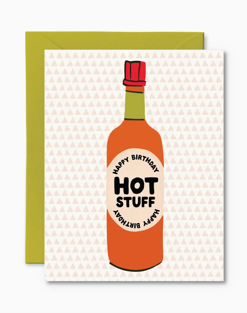 Pretty By Her Happy Birthday Hot Stuff Card