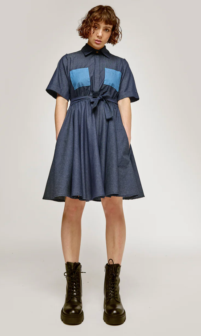 Marigold Nolana Dress Denim