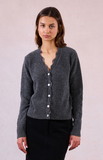 Molly Bracken Shirley Button Cardigan Grey