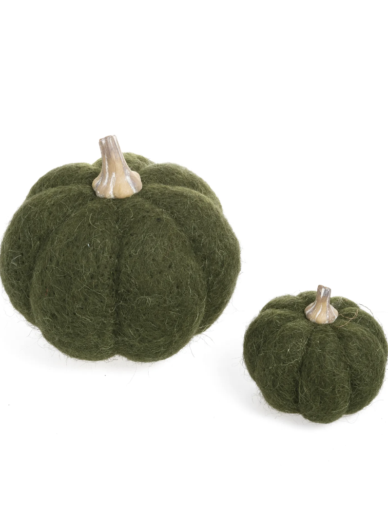 ADV Large Wool Pumpkin Green