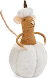 ADV Mouse In Pumpkin White