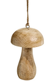 ADV Wood Mushroom Ornament