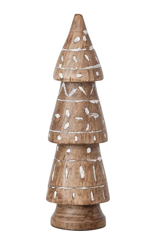 Creative Co Op Mango Wood Medium Carved Tree