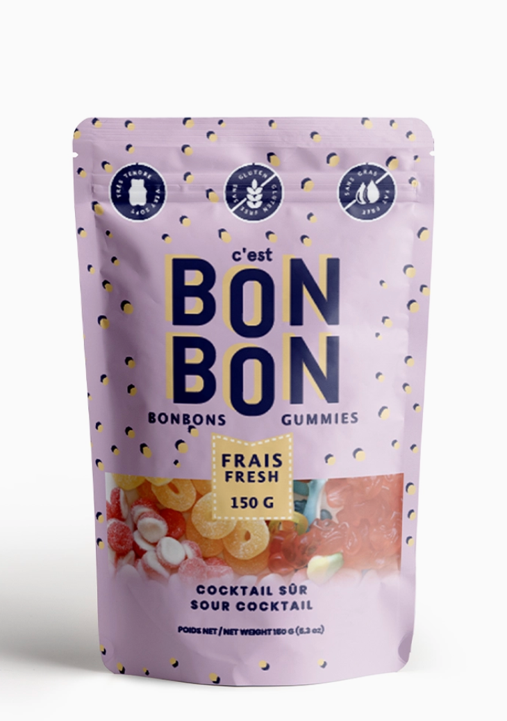 Cest Bon Bon Sour Cocktail Mix Gummies