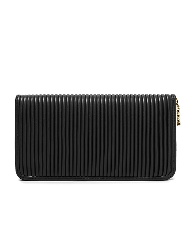 Pixie Mood Sandy Wallet Black Pleated