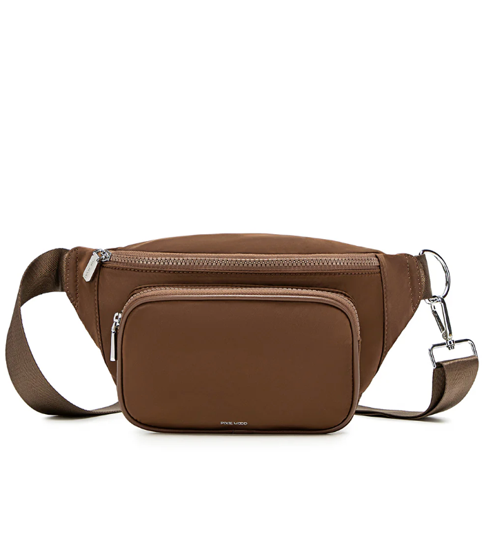 Pixie Mood Aaliyah Fanny Pack Espresso Brown