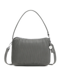 Pixie Mood Ella Large Crossbody Grey Pleated
