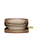 Pixie Mood Kimi Card Wallet Espresso Brown Pebbled