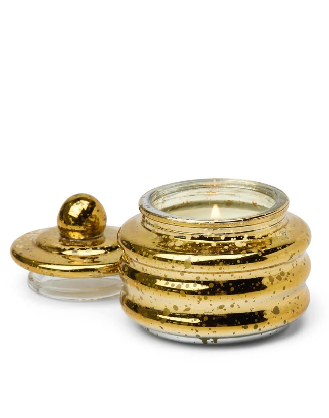 Paddywax Mercury Beam Candle Cypress & Fir Gold