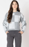 Dex Colour Block Pullover Heather Grey