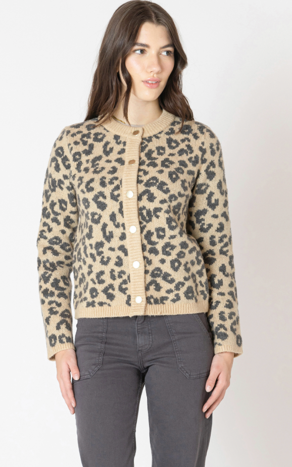 Dex Leopard Print Cardigan