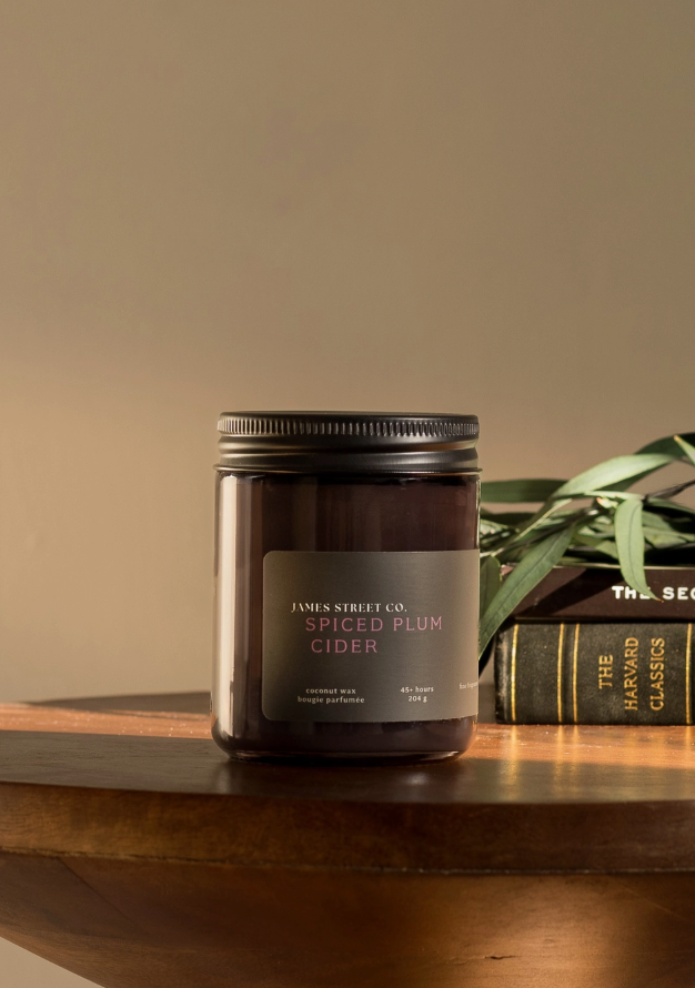 James Street Candle Co Spiced Plum Cider