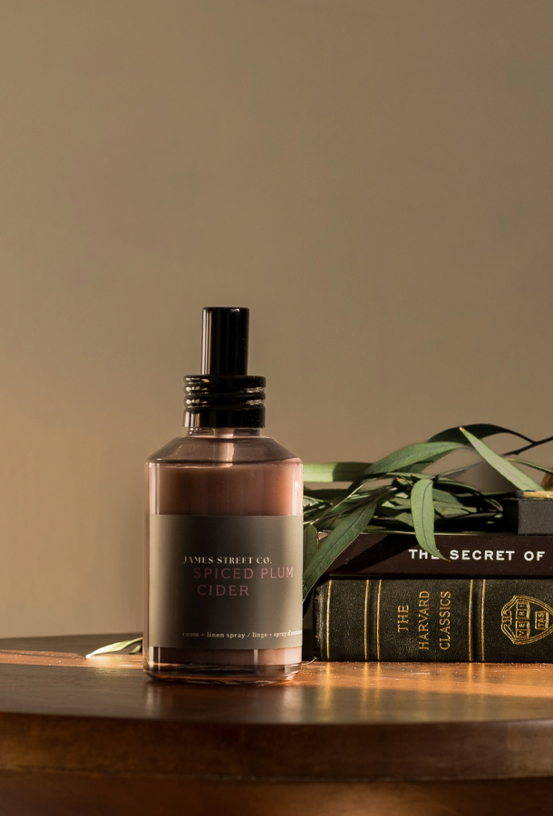 James Street Candle Co Spiced Plum Cider Room Spray