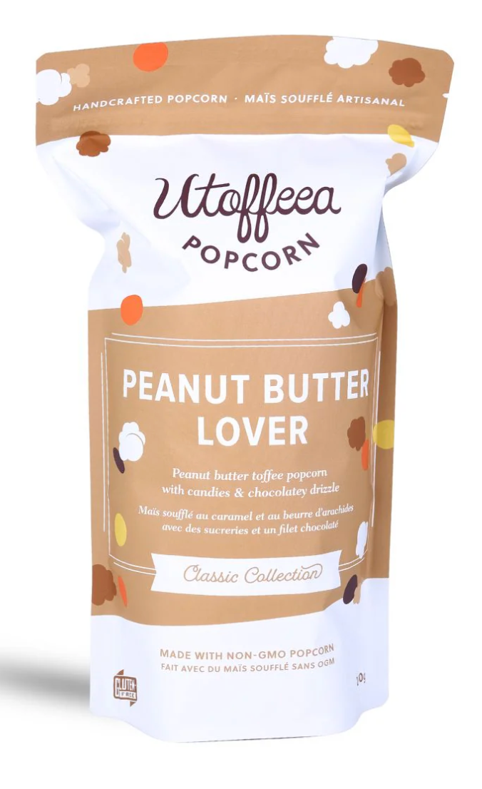 Utoffeea Peanut Butter Lover Popcorn