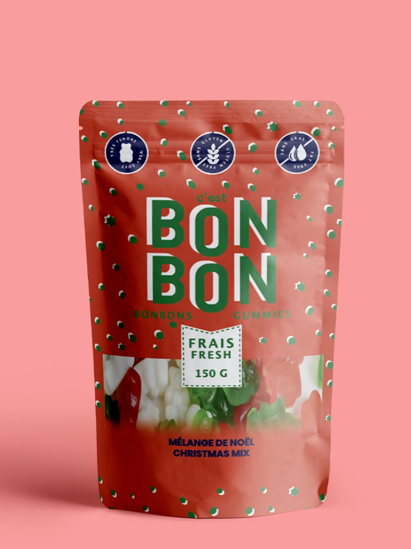 Cest Bon Bon Christmas Mix Gummies