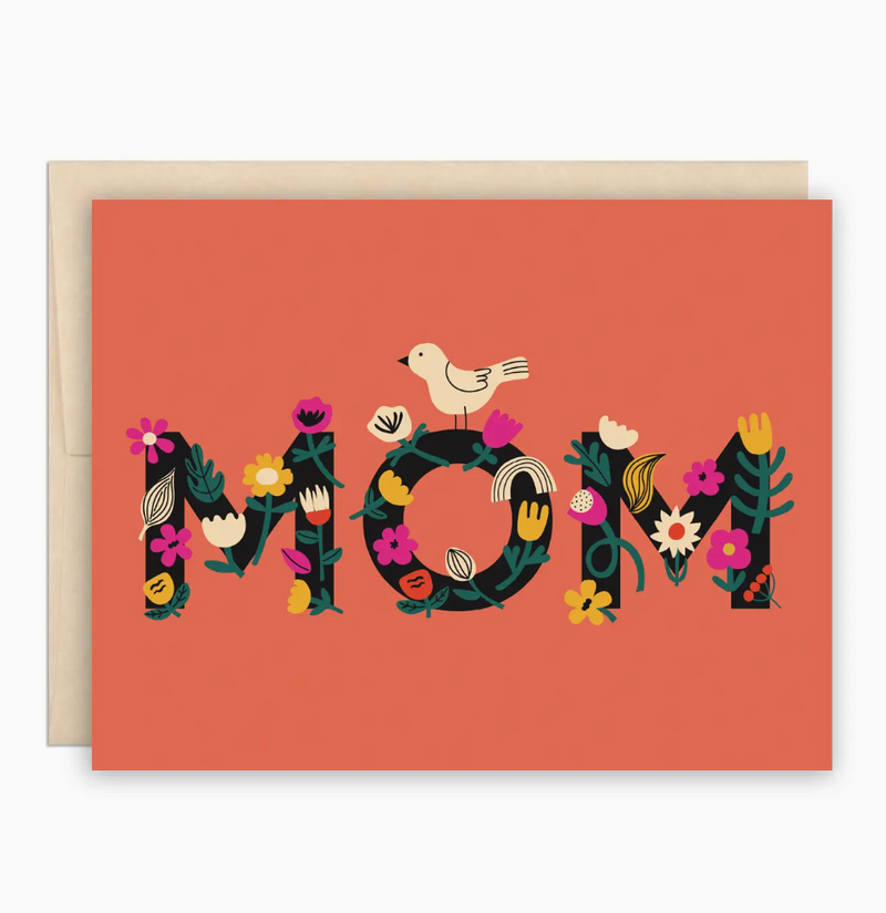 The Beautiful Project Mom Bird Design Card
