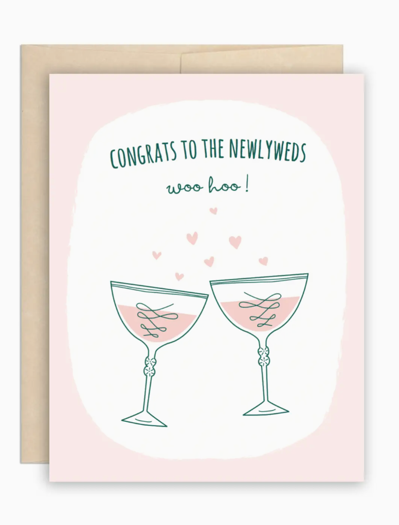 The Beautiful Project Congrats To The Newlyweds Card