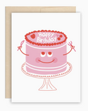 The Beautiful Project Happy Birthday Cake Card