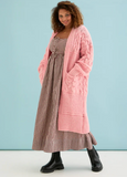 Cara & The Sky Alex Long Cardigan Soft Pink