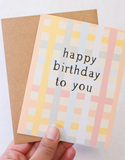 Simply Whimsy Happy Birthday To You Card