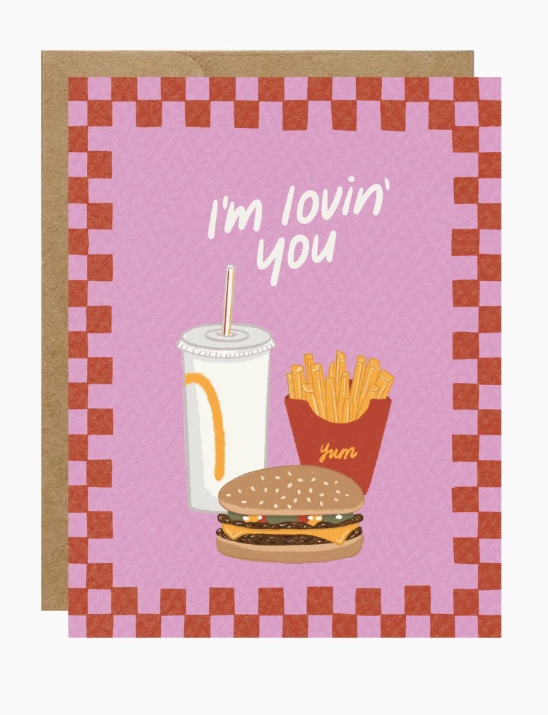 Simply Whimsy Im Lovin You Card
