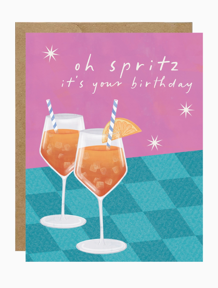 Simply Whimsy Oh Spritz Its Your Birthday Card