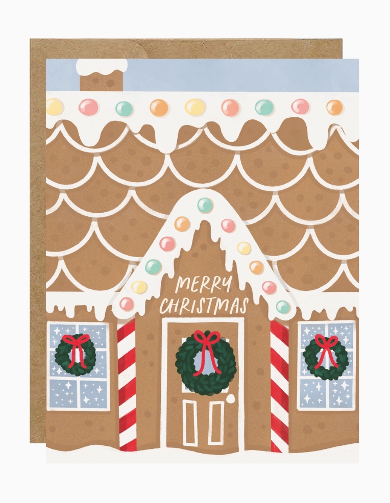 Simply Whimsy Cozy Gingerbread Card