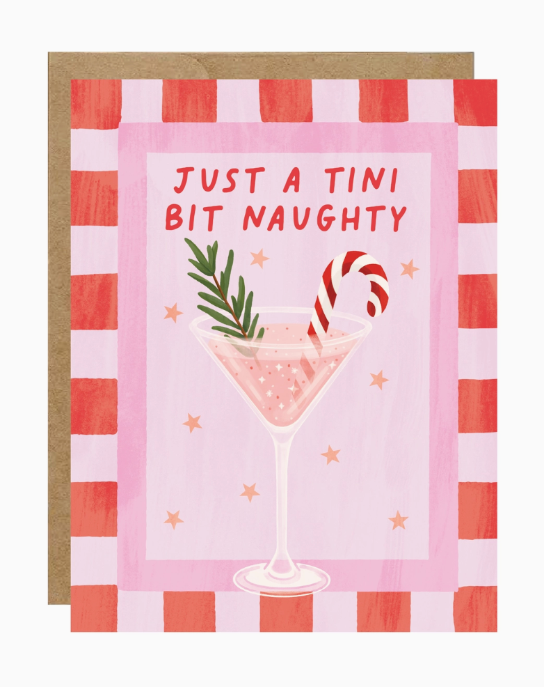Simply Whimsy Tini Bit Naughty Card