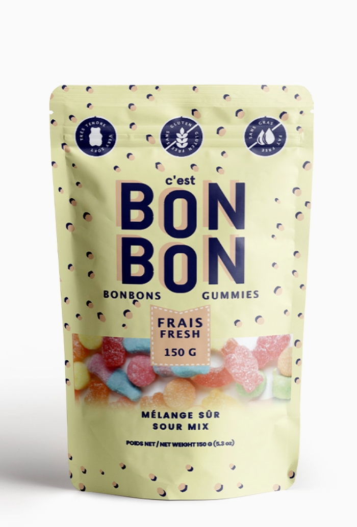 Cest Bon Bon Sour Mix Gummies