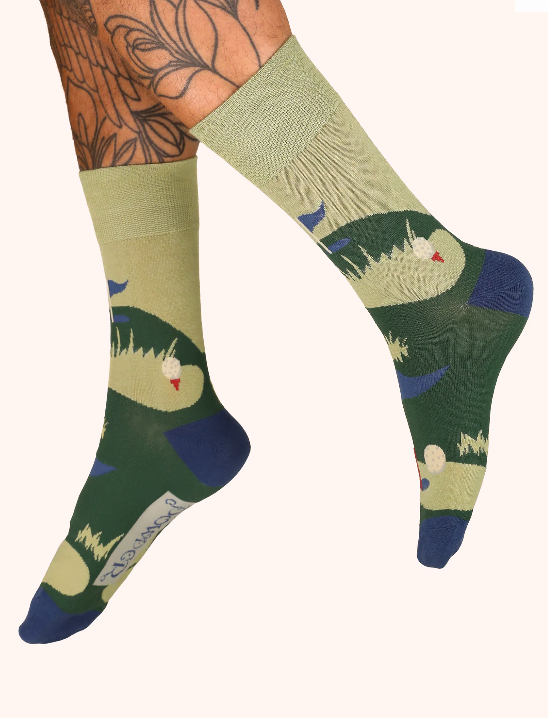 Powder Mens Socks Hole In One