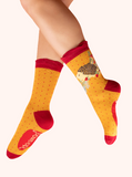 Powder Womens Socks Nesting Hedgehog
