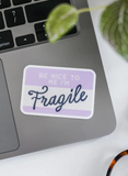 Simple Whimsy Be Nice To Me Sticker