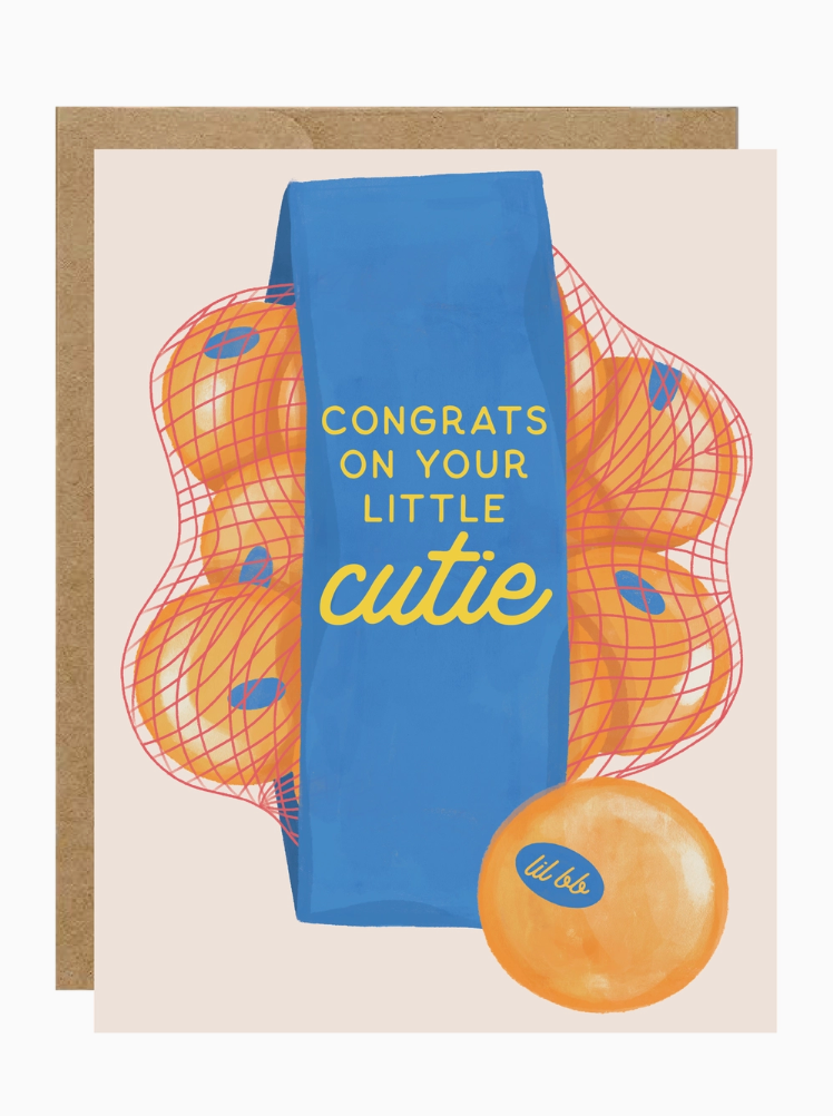 Simply Whimsy Congrats On Your Little Cutie Card