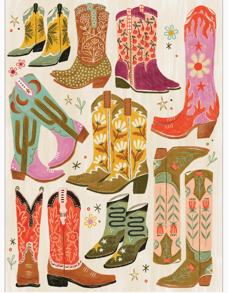 Puzzlefolk Boot Scootin' Boogie 1000pc Puzzle