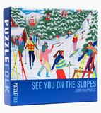 Puzzlefolk See You On The Slopes 1000pc Puzzle
