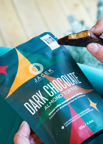 JACEK Dark Chocolate Almond Toffee