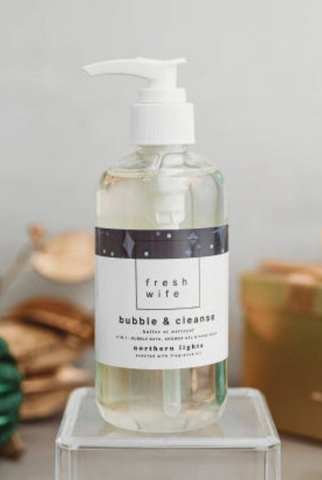 Fresh Wife Soap Co Bubble & Cleanse Northern Lights