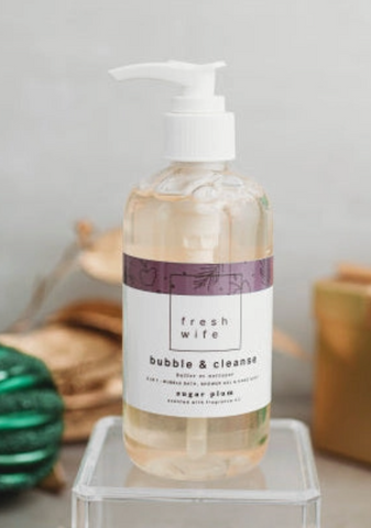 Fresh Wife Soap Co Bubble & Cleanse Sugar Plum