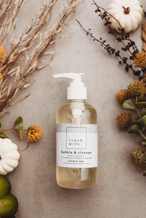 Fresh Wife Soap Co Bubble & Cleanse London Fog
