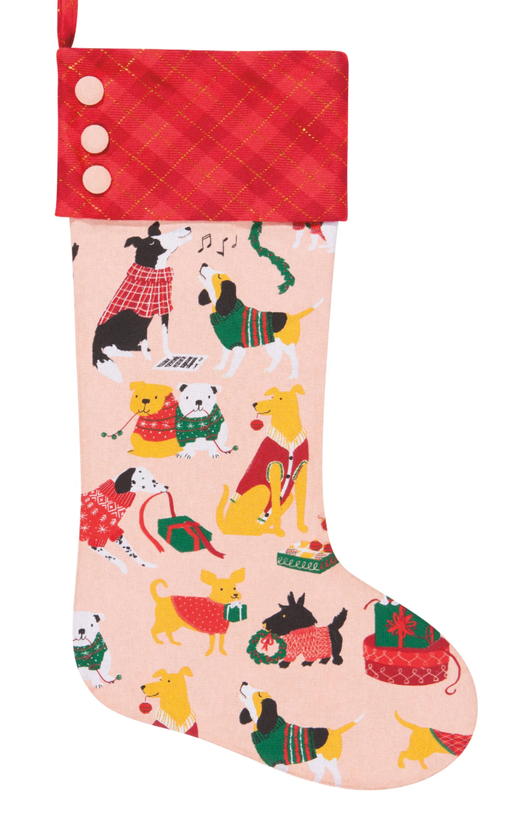 Danica Holiday Hounds Christmas Stocking