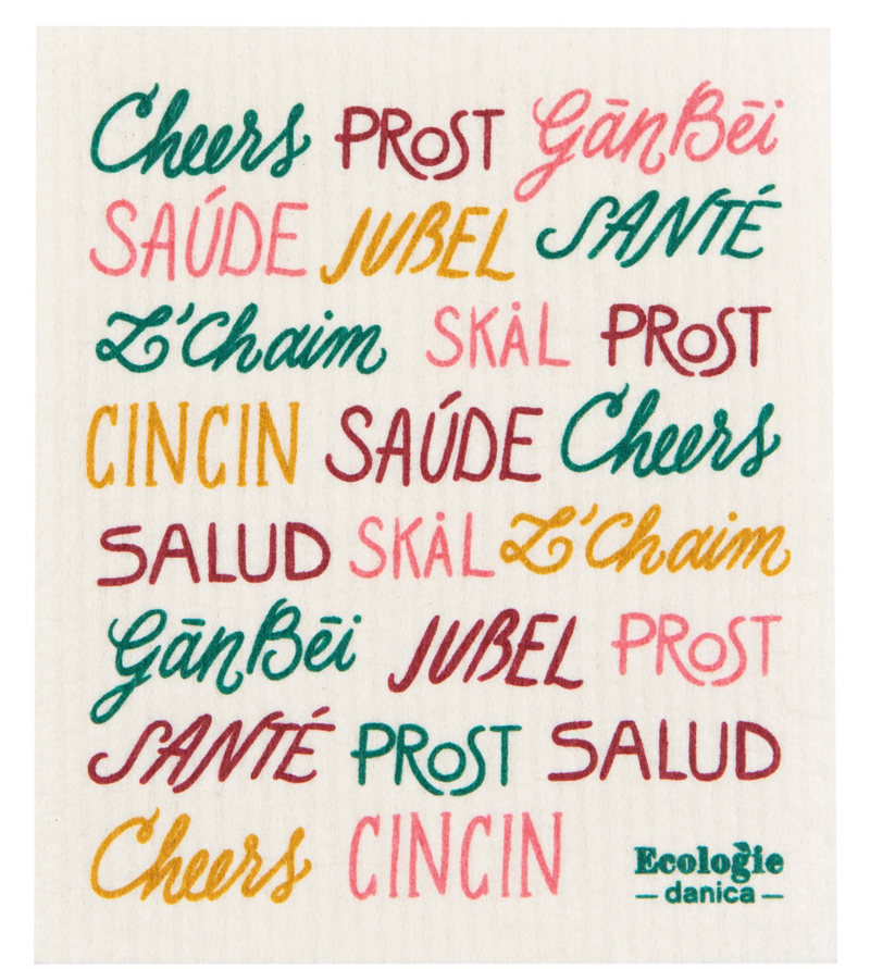 Danica Swedish Dishcloth Cheers All Around