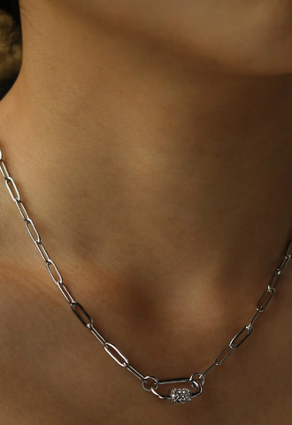 Hackney Nine Peigi Necklace Silver