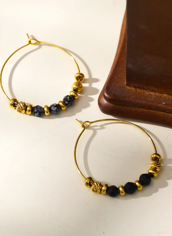 Hackney Nine Vesta Earrings Gold