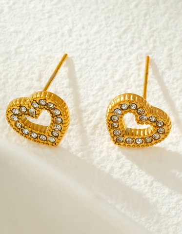 Hackney Nine Forever Earrings Gold