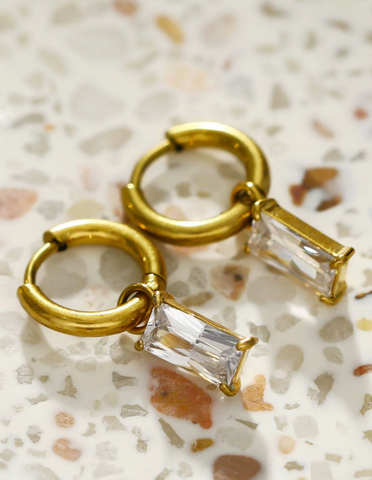 Hackney Nine Caca Earrings Gold
