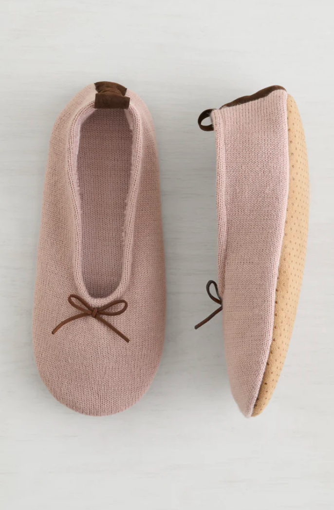 Lemon Ballet Slipper Pastel Pink