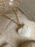 Pika & Bear Akoya Mother Of Pearl Necklace Gold